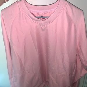 pink pullover, fits M-L